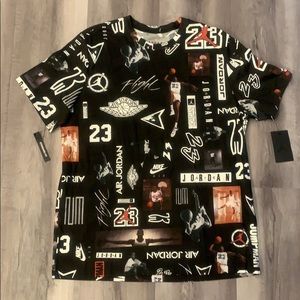 Jordan all over shirt RARE New NWT Michael 23 NBA